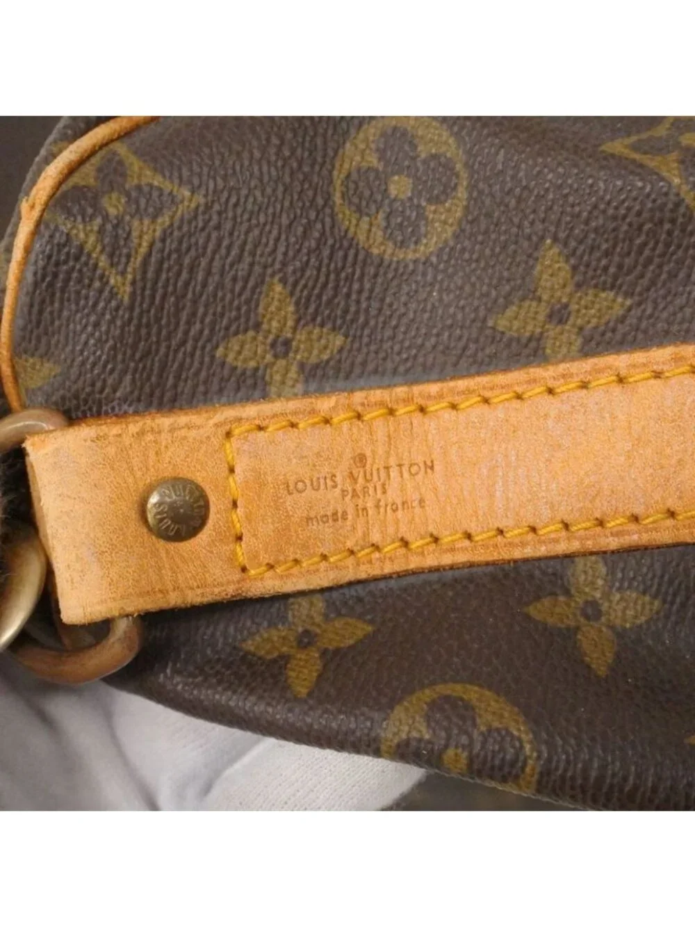 Louis Vuitton Boston Bag Monogram Keepall Bandouliere 55 Brown - Picture 5 of 10